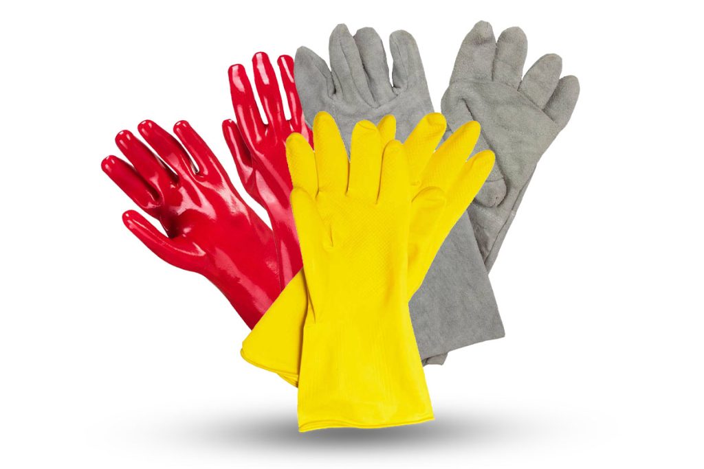 gloves rubber